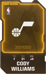 Cody Williams - limited