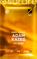 Adam Kaied - limited