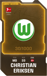 Christian Eriksen - limited