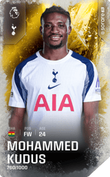 Mohammed Kudus - limited