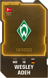 Wesley Adeh - limited