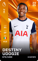 Destiny Udogie - limited