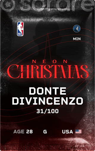 Donte DiVincenzo - rare