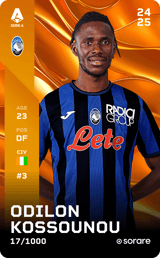 Odilon Kossounou - limited