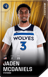 Jaden McDaniels - limited