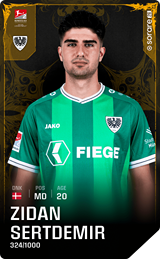 Zidan Sertdemir - limited