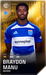 Braydon Manu - limited