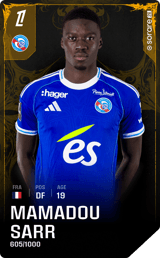Mamadou Sarr - limited