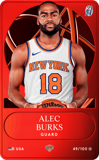 Alec Burks - rare