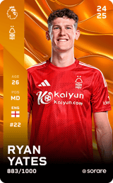 Ryan Yates - limited