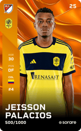 Jeisson Palacios - limited