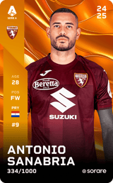 Antonio Sanabria - limited