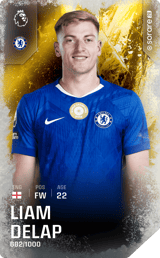 Liam Delap - limited