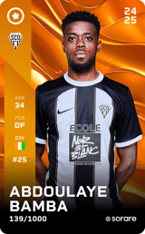 Abdoulaye Bamba - limited