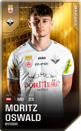Moritz Oswald - limited