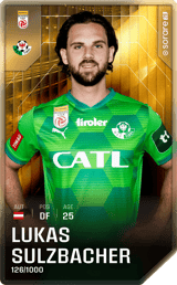 Lukas Sulzbacher - limited