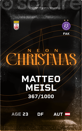 Matteo Meisl - limited