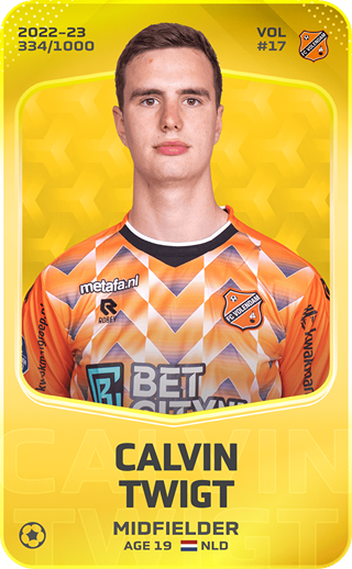 Calvin Twigt - limited