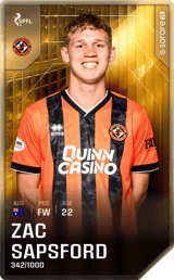 Zachary Sapsford - limited