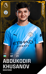Abdukodir Khusanov - limited