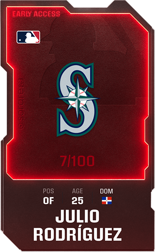 Julio Rodríguez - rare