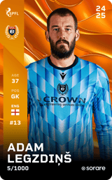 Adam Legzdiņš - limited