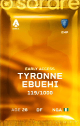 Tyronne Ebuehi - limited