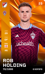 Rob Holding - limited