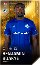 Benjamin Boakye - limited