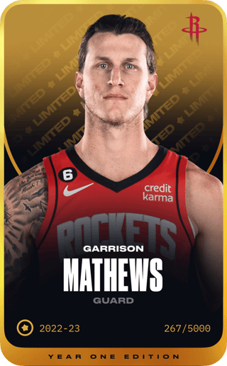 Garrison Mathews - limited