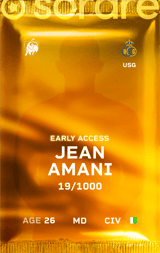 Jean Amani - limited
