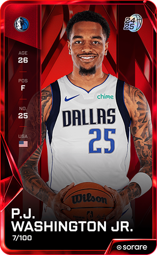 P.J. Washington - rare
