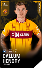 Callum Hendry - limited