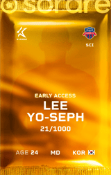 Lee Yo-Seb - limited