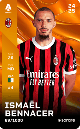 Ismaël Bennacer - limited