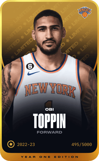 Obi Toppin - limited