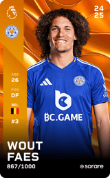 Wout Faes - limited