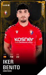 IKER BENITO - limited