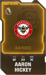 Aaron Hickey - limited