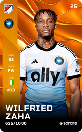 Wilfried Zaha - limited