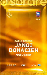 Janoi Donacien - limited