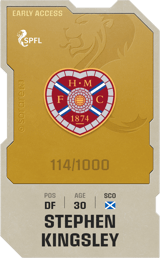 Stephen Kingsley - limited