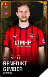 Benedikt Gimber - limited