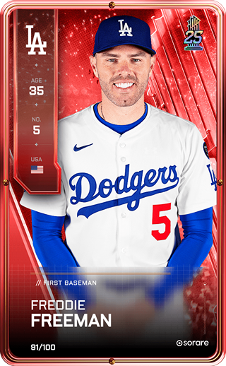 Freddie Freeman - rare