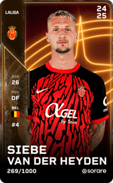Siebe Van der Heyden - limited