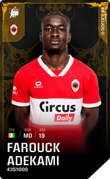 Farouck Adekami - limited