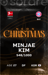 Minjae Kim  - limited