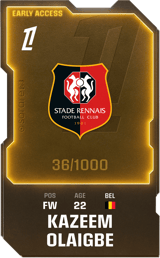 Kazeem Olaigbe - limited