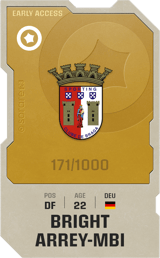 Bright Arrey-Mbi - limited