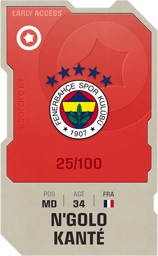 N'Golo Kanté - rare